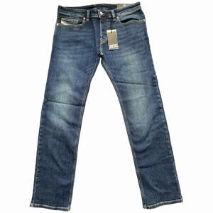 Diesel Safado Straight Jeans RE020 Men’s Size 33x32 $250 Measures Included New